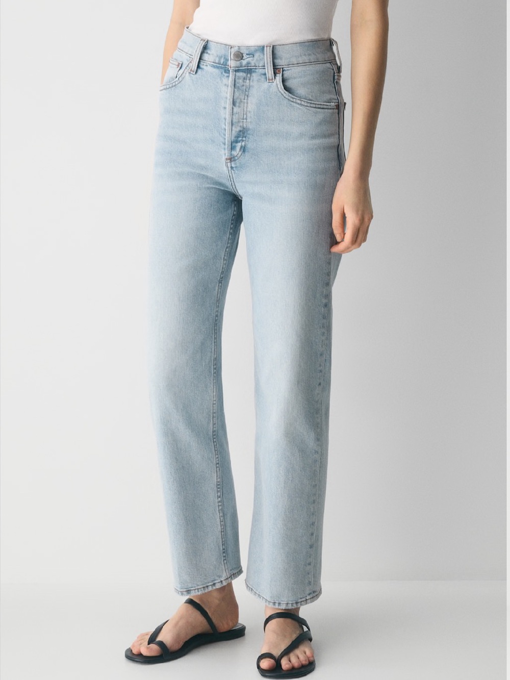 DENIM FORUM Denim Forum The Arlo Hi-Rise Straight Jean NWT
